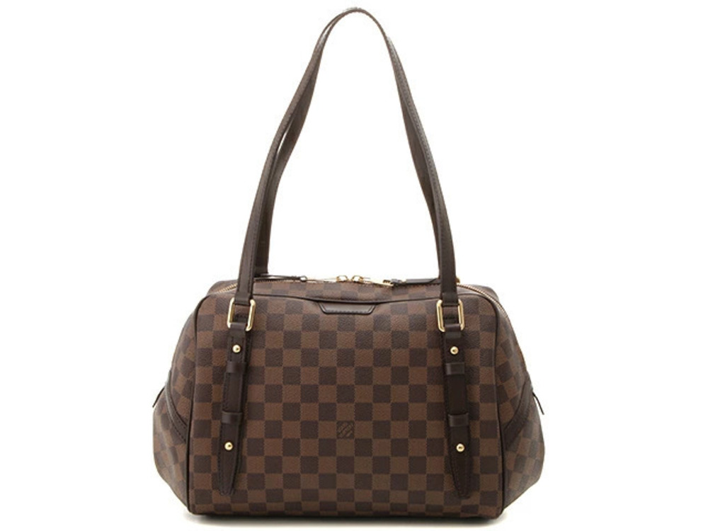 LOUIS VUITTON Rivington Damier Ebene Brown Shoulder Bag